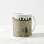Das Mohnfeld bei Argentinien von Claude Monet Kaffeetasse (VorderseiteRechts)