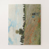 Das Mohnfeld bei Argentinien von Claude Monet Puzzle (Vertikal)