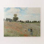 Das Mohnfeld bei Argentinien von Claude Monet Puzzle (Horizontal)