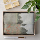 Das Mohnfeld bei Argentinien von Claude Monet Seidenpapier (Geschenk)