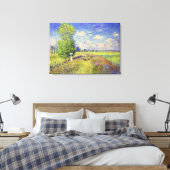 Das Mohnsommerfeld von Claude Monet Leinwanddruck (Insitu (Schlafzimmer))