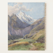Das Mölltal mit dem Großglockner - Carl Lafite Planer (Rückseite)