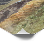 Das Mölltal mit dem Großglockner - Carl Lafite Poster (Ecke)