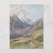 Das Mölltal mit dem Großglockner - Carl Lafite Postkarte (Vorderseite)