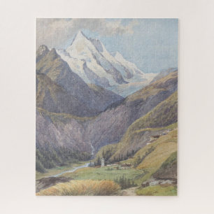 Das Mölltal mit dem Großglockner - Carl Lafite Puzzle