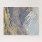 Das Mölltal mit dem Großglockner - Carl Lafite Puzzle (Horizontal)