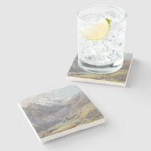 Das Mölltal mit dem Großglockner - Carl Lafite Steinuntersetzer (Seitenansicht)