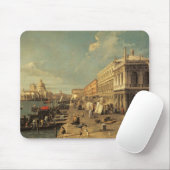 Das Molo und das Zecca, Venedig (Öl auf Leinwand) Mousepad (Mit Mouse)