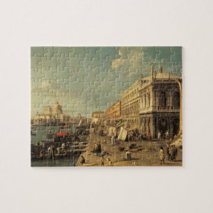 Das Molo und das Zecca, Venedig (Öl auf Leinwand) Puzzle