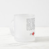 Das Moment-Referent-mattierte Glas besitzen Mattglastasse (Vorderseite Links)