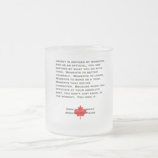 Das Moment-Referent-mattierte Glas besitzen Mattglastasse (Mittel)