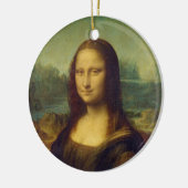 Das Mona Lisa La Joconde durch Leonardo da Vinci Keramikornament (Links)