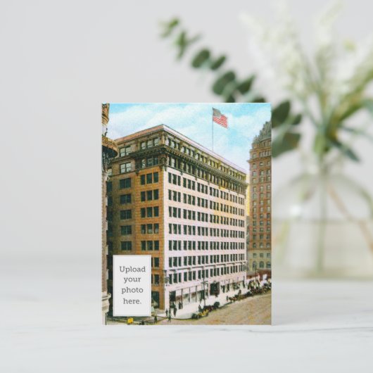 Das Monadnock-Gebäude Postkarte (Stehend Vorderseite)