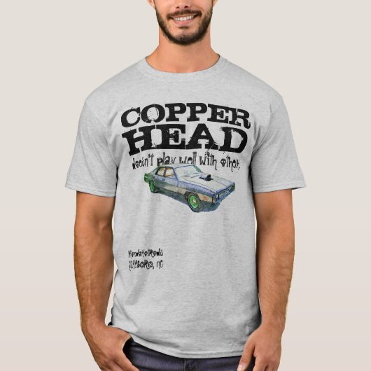 Das Mondo T - COPPERHEAD T-Shirt (Vorderseite)