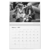 Das Monochrom-Foto-Kalender des Amys 2017 Kalender (Feb 2027)