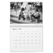 Das Monochrom-Foto-Kalender des Amys 2018 Kalender (Feb 2027)
