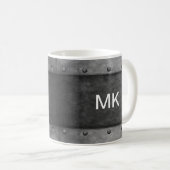 Das Monogramm-cooles Führungskraft-Geschenk der Kaffeetasse (VorderseiteRechts)
