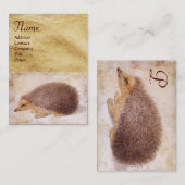 Das Monogramm des IGELS Visitenkarte (Vorne/Hinten)