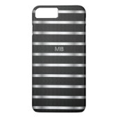 Das Monogramm-Geschäft der Männer Case-Mate iPhone Hülle (Rückseite)