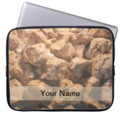 Das Monogramm-Laptop-Hülse der Männer Laptopschutzhülle (Vorderseite)