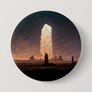 Das Monolith 4 Fantasy Sci-Fi Button