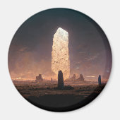 Das Monolith 4 Fantasy Sci-Fi Magnet (Vorne)