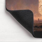 Das Monolith 4 Fantasy Sci-Fi Mousepad (Ecke)