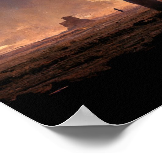 Das Monolith 4 Fantasy Sci-Fi Poster (Ecke)