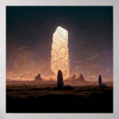 Das Monolith 4 Fantasy Sci-Fi Poster (Vorne)