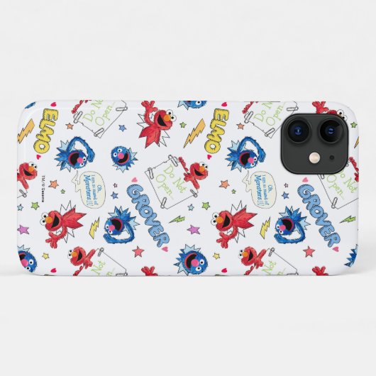 Das Monster am Ende dieses Geschichtenmusters Case-Mate iPhone Hülle (Rückseite (Horizontal))