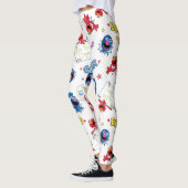 Das Monster am Ende dieses Geschichtenmusters Leggings (Links)