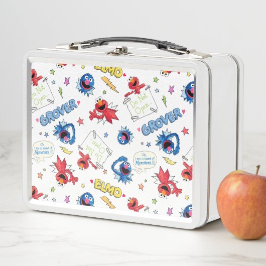 Das Monster am Ende dieses Geschichtenmusters Metall Brotdose (Beispiel)