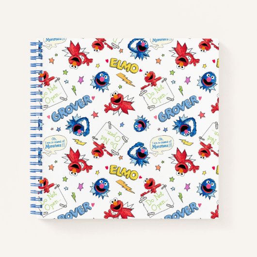 Das Monster am Ende dieses Geschichtenmusters Notizblock (Vorderseite)