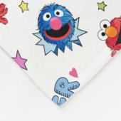 Das Monster am Ende dieses historischen Musters Fleecedecke (Ecke)