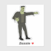 Das Monster Aufkleber (Blatt)