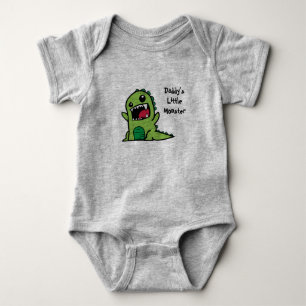Das Monster-Baby-Weste des Vatis kleine Baby Strampler