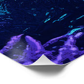 Das Monster der Cyber-Bäume im Dunkeln Poster (Ecke)