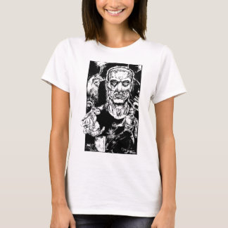 Das Monster entgeht Mädchen T T-Shirt