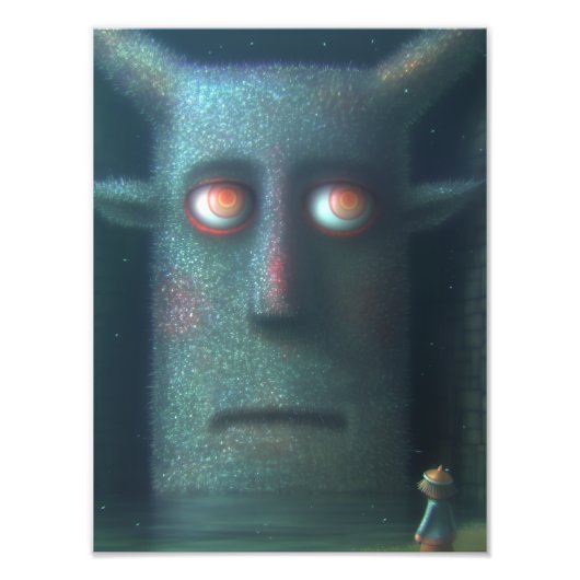 Das Monster Fotodruck (Vorne)