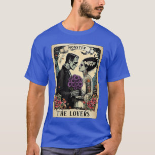 Das Monster Frankenstein und Brauthe Loversarot Ca T-Shirt