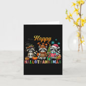 Das Monster Frankenstein und die Brücke der Lieben Karte (Gelbe Blume)