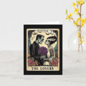 Das Monster Frankenstein und die Brücke der Lieben Karte (Gelbe Blume)