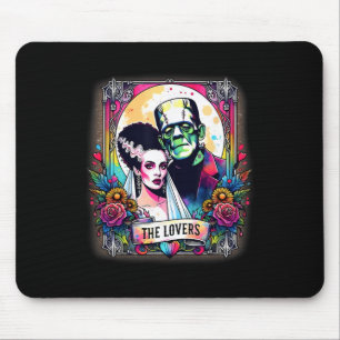 Das Monster Frankenstein und die Brücke der Lieben Mousepad