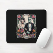Das Monster Frankenstein und die Brücke der Lieben Mousepad (Mit Mouse)