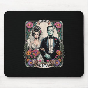 Das Monster Frankenstein und die Brücke der Lieben Mousepad