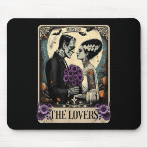 Das Monster Frankenstein und die Brücke der Lieben Mousepad