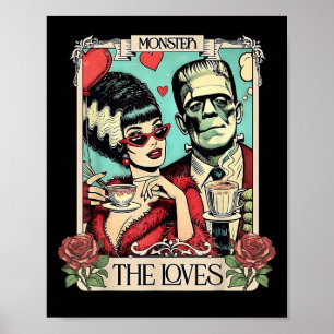 Das Monster Frankenstein und die Brücke der Lieben Poster
