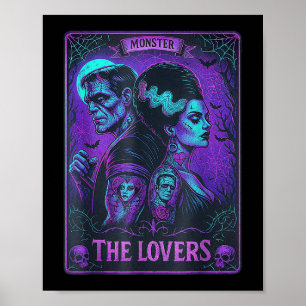 Das Monster Frankenstein und die Brücke der Lieben Poster