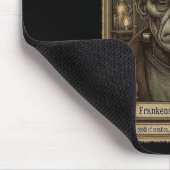 Das Monster Frankenstein-Vintage Halloween-Tarot C Mousepad (Ecke)
