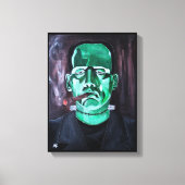 Das Monster-Gemälde von Alfred Fox Leinwanddruck (Vorderseite)